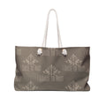 I Choose to Trust Weekender Bag — Neutral Brown Inspirational Travel Tote