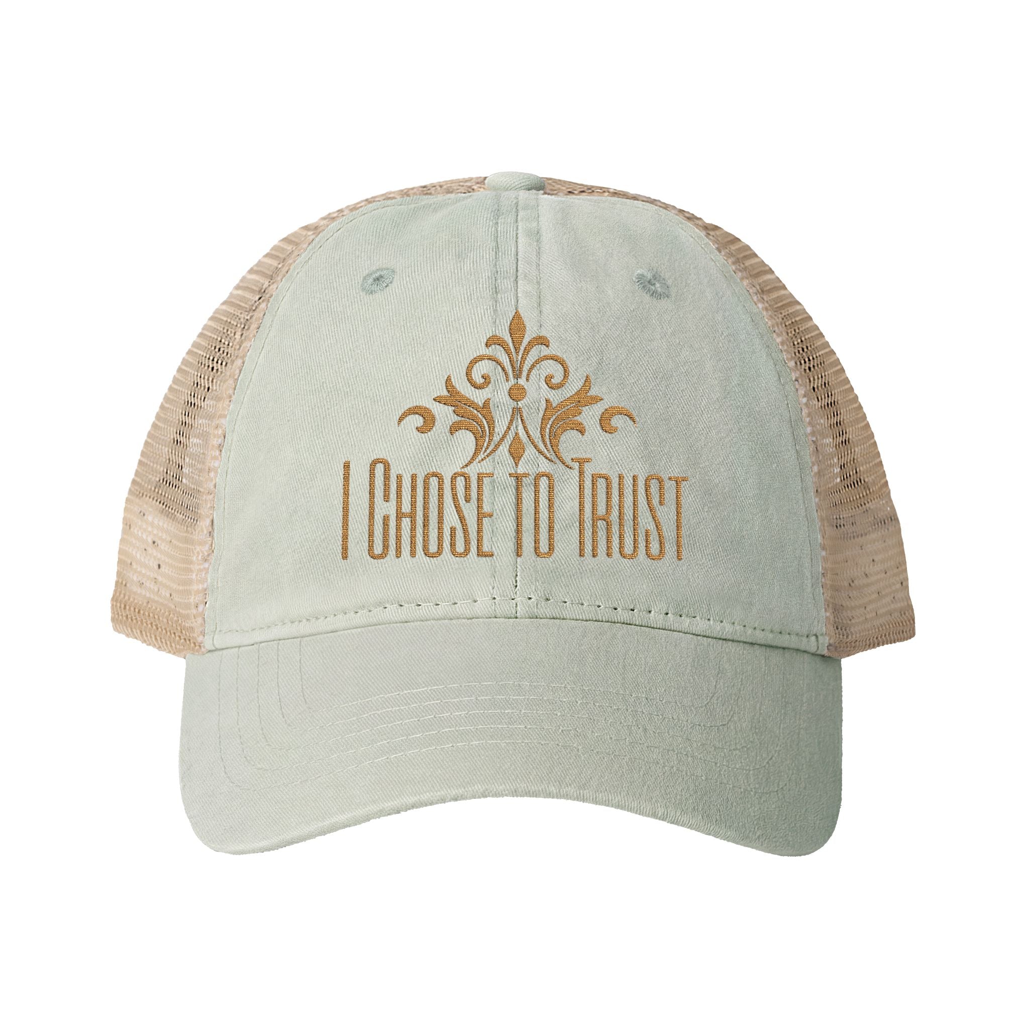 I CHOOSE TO TRUST Eu escolho confiar.