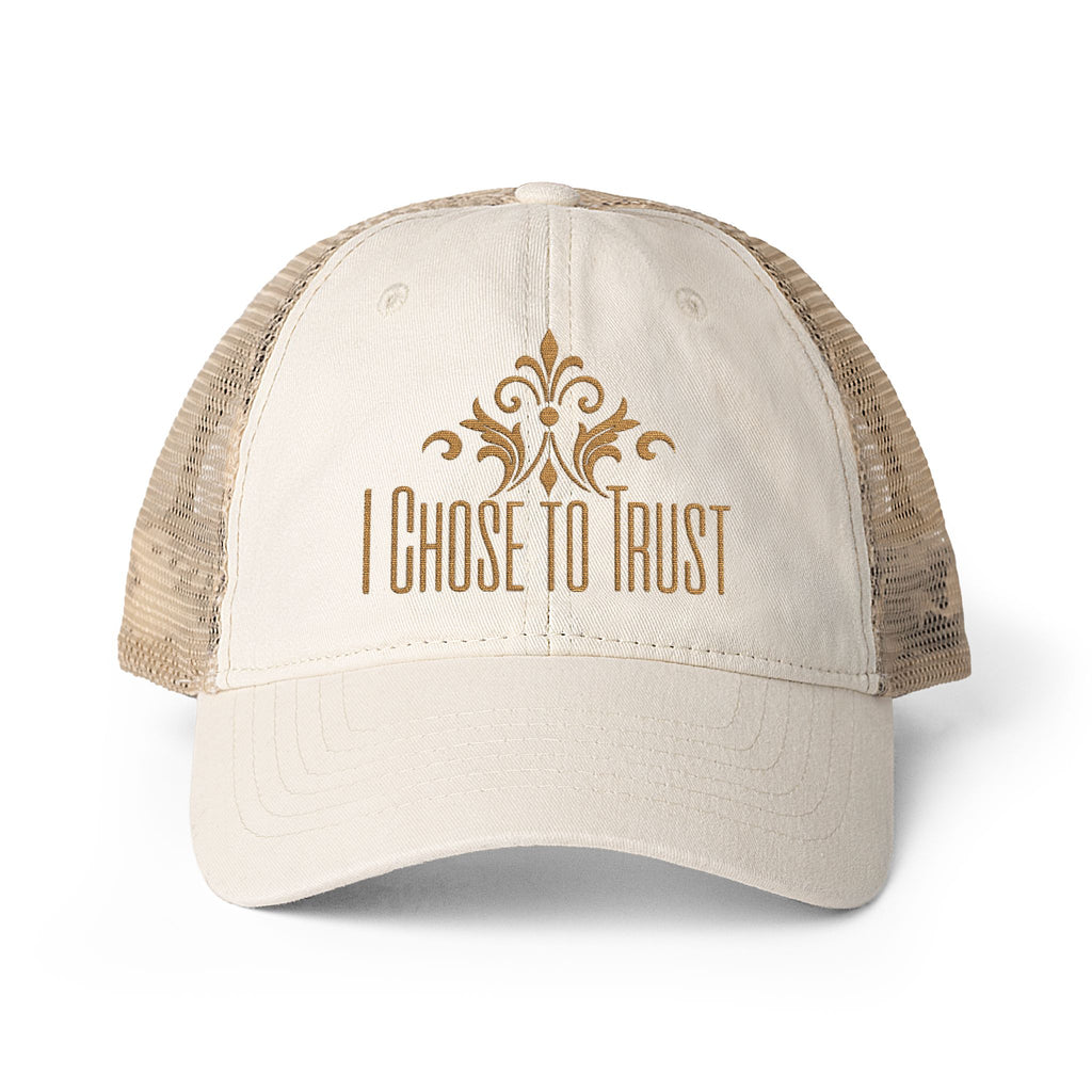 I CHOOSE TO TRUST Eu escolho confiar.