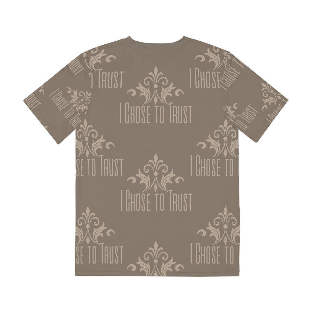 I Choose to Trust Men's Tee — Inspirational All-Over Print Shirt