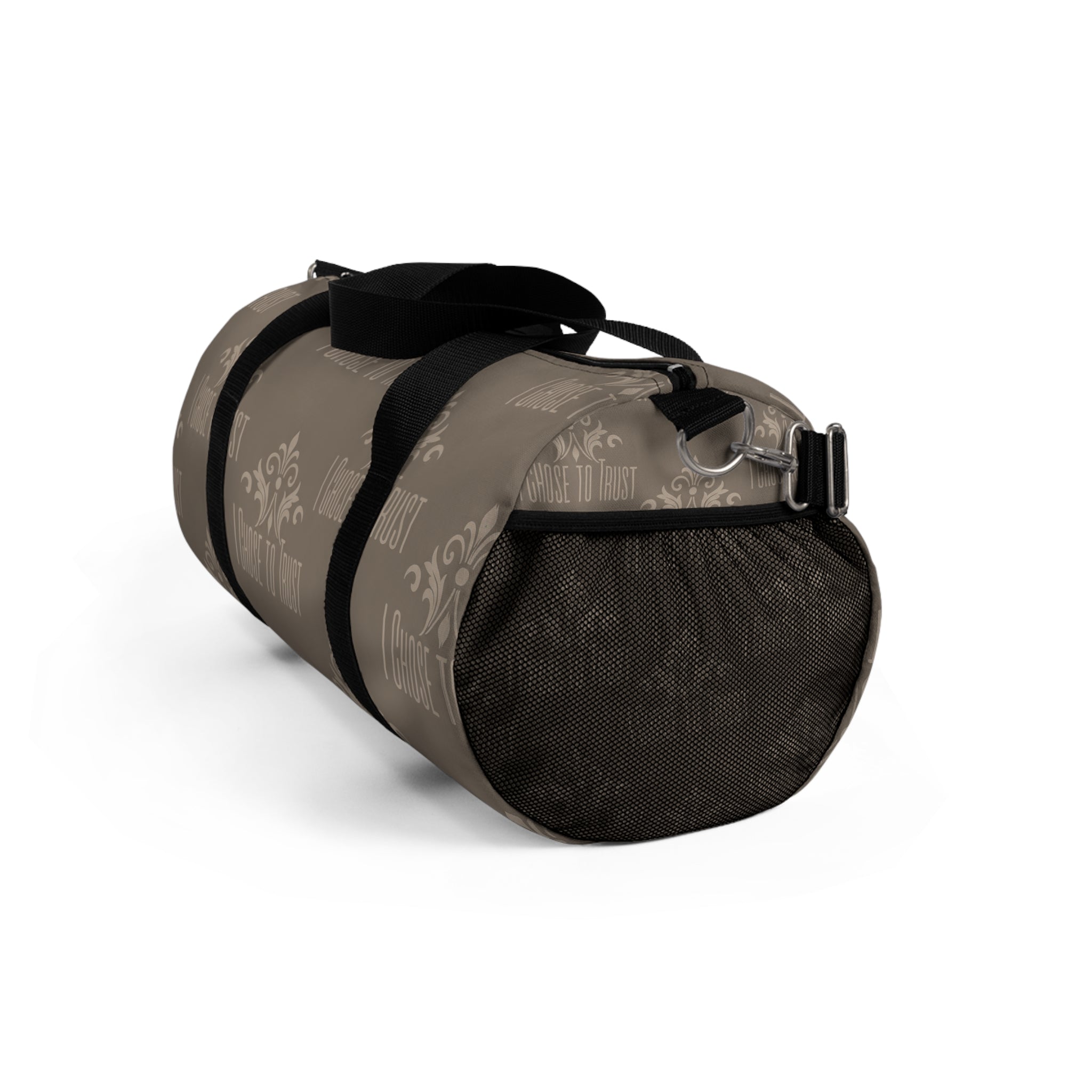 I Choose To Trust Duffel Bag — Inspirational Travel Gym Bag