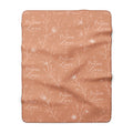 Sherpa Blanket — "The Promise Lives" Floral Cozy Throw