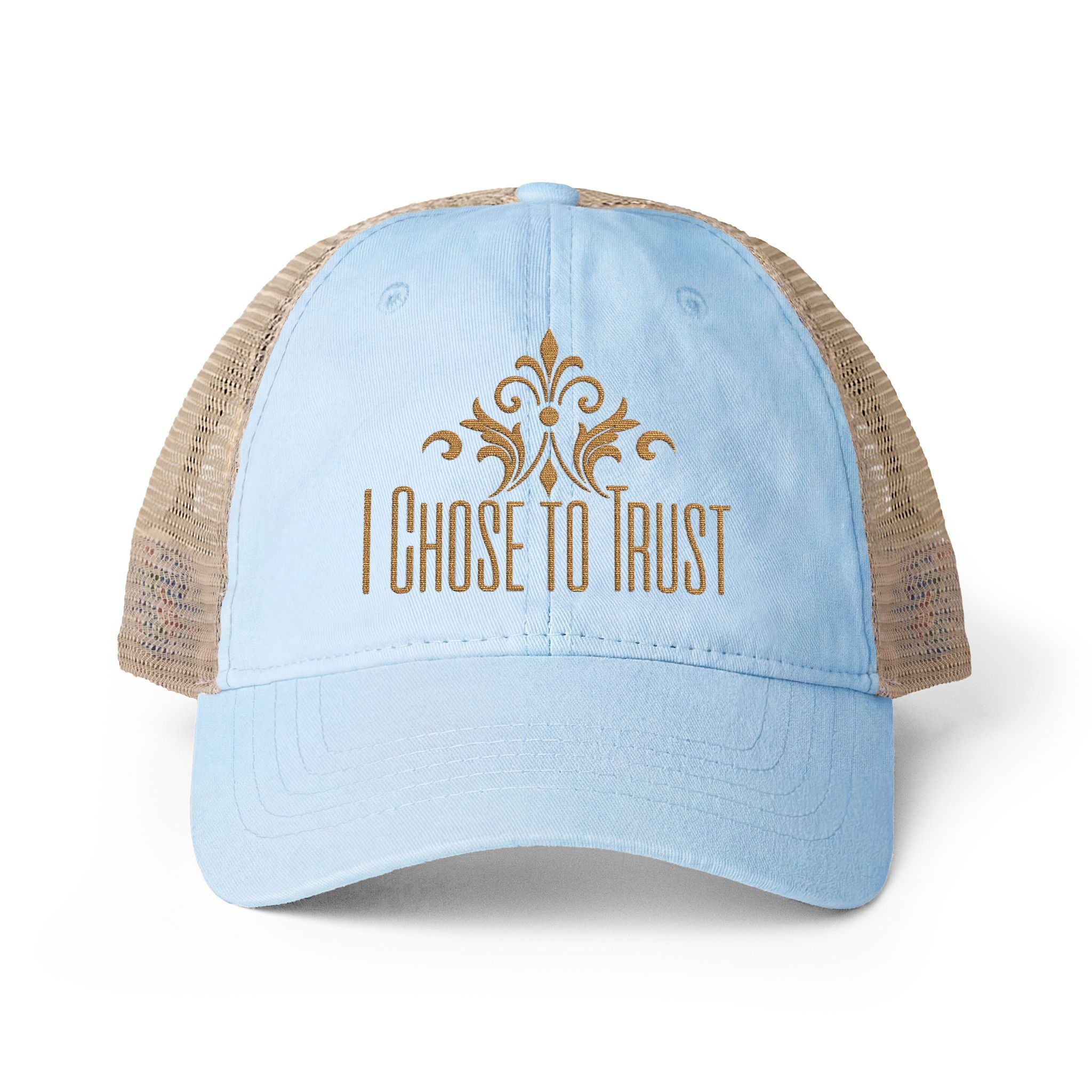 I CHOOSE TO TRUST Eu escolho confiar.