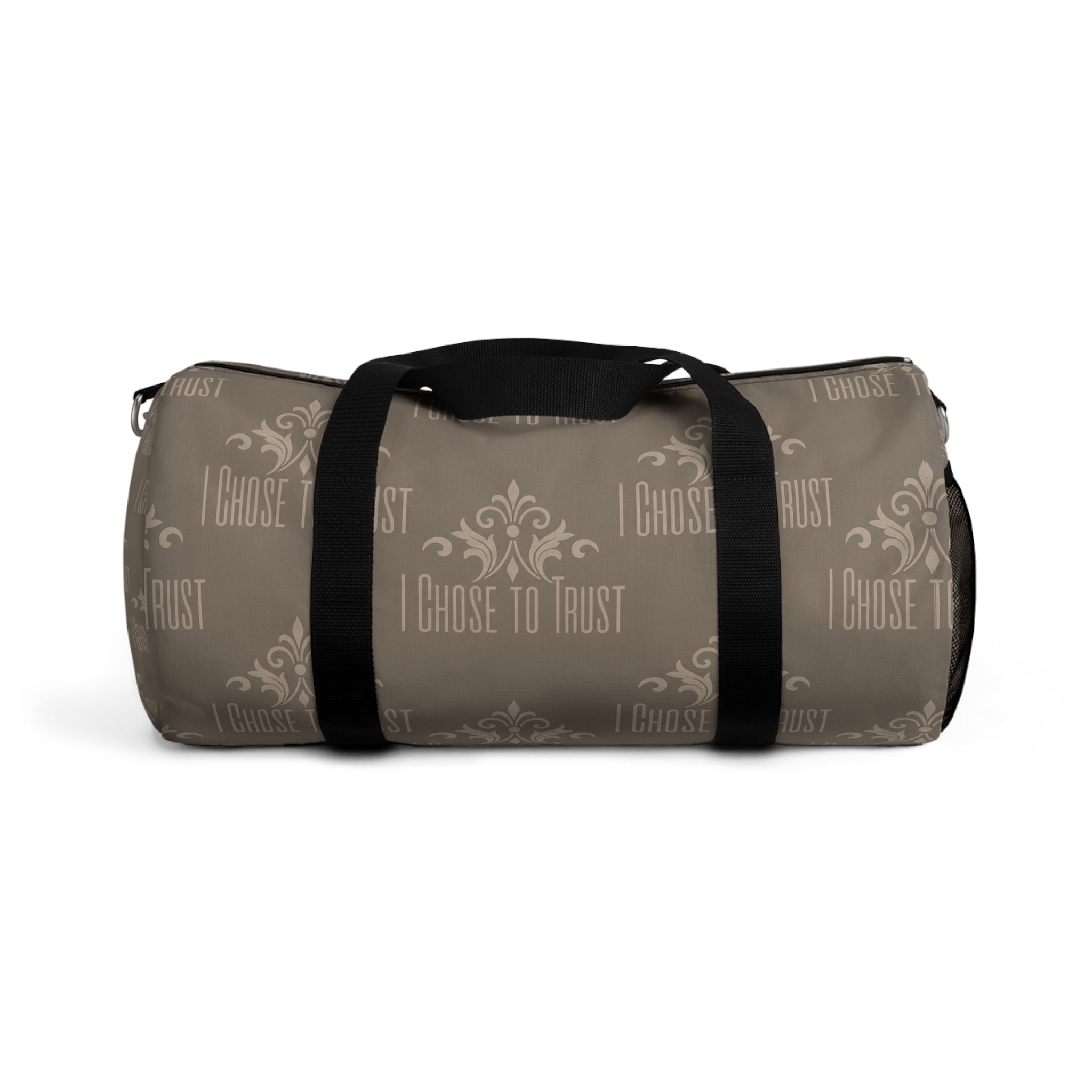 I Choose To Trust Duffel Bag — Inspirational Travel Gym Bag