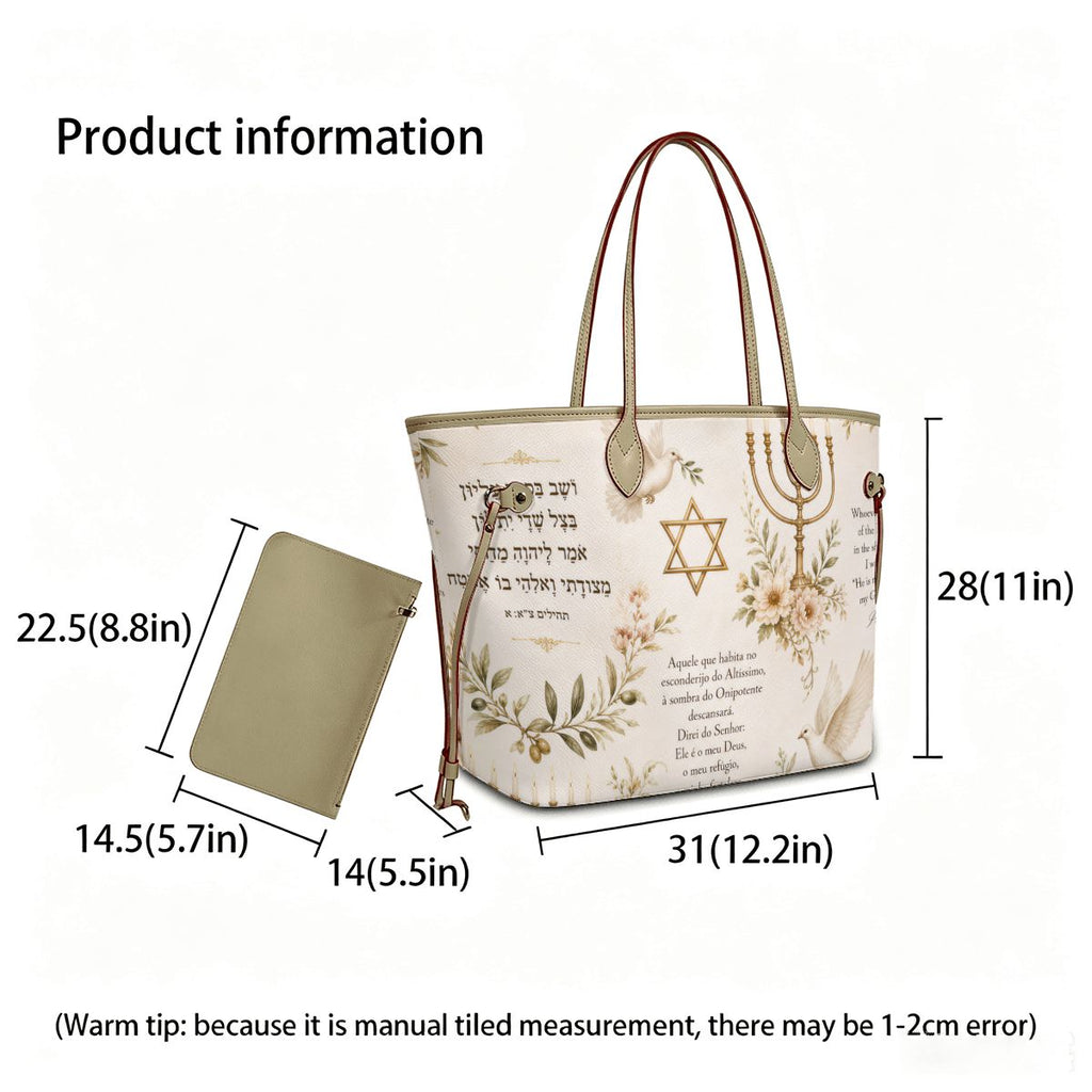 Bolsa Tote Refúgio do Altíssimo